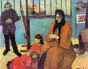 Paul Gauguin Schuffnecker's Studio painting